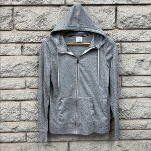 Womens Danskin Now Grey zipped vest sz M